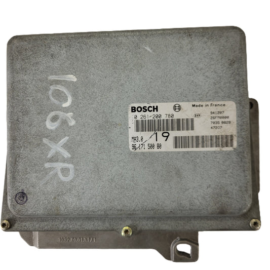 Peugeot Citroen ECU / 0261200780 / 9617150080 / MA3.0 / BOSCH