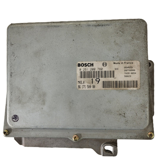 Peugeot Citroen ECU / 0261200780 / 9617150080 / MA3.0 / BOSCH