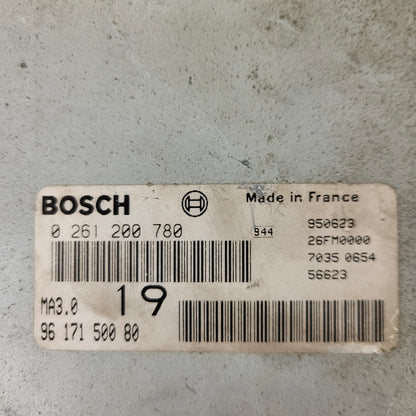 Peugeot Citroen ECU / 0261200780 / 9617150080 / MA3.0 / BOSCH