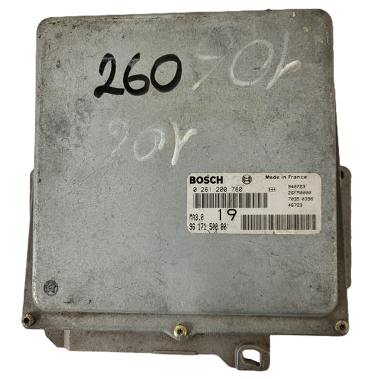 Peugeot Citroen ECU / 0261200780 / 9617150080 / MA3.0 / BOSCH