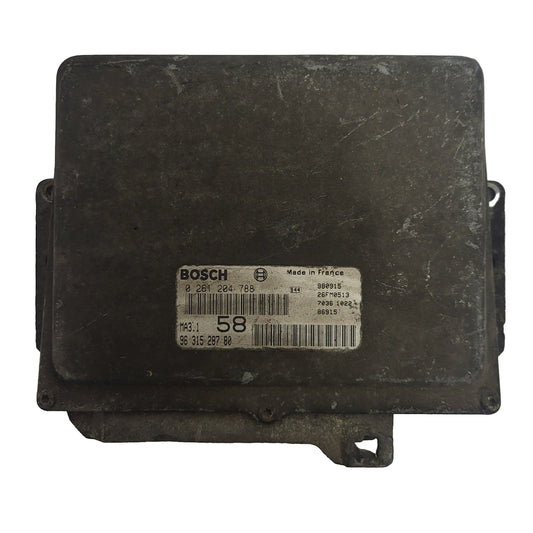 Peugeot Citroen ECU / 0261204788 / 9631528780 / MA3.1 / BOSCH