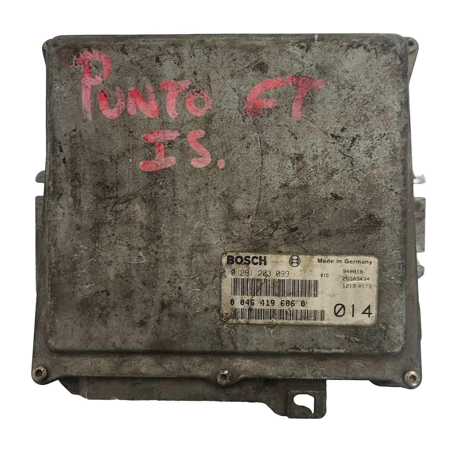 FIAT PUNTO GT TURBO ECU / 0261203099 / 00464196860 / BOSCH
