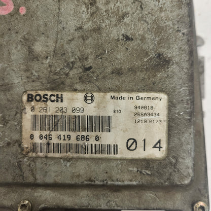 FIAT PUNTO GT TURBO ECU / 0261203099 / 00464196860 / BOSCH
