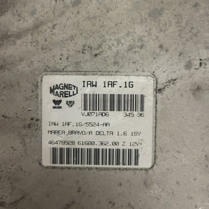 FIAT BRAVO ECU / IAW1AF.1G / 46478928 / 61600.362.00 / MAGNETI MARELLI