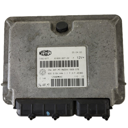 Fiat 600 ECU / IAW4AF.M7 / 73501877 / HW204 / MAGNETI MARELLI