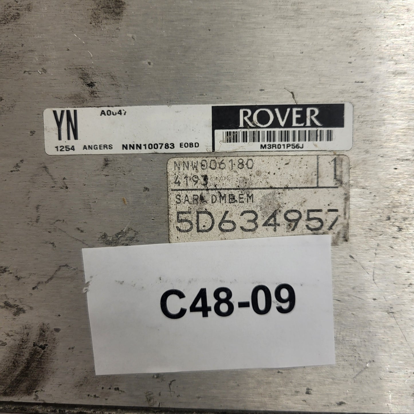 ROVER MG ZR 25 45 200 ECU / NNN100743 / YM