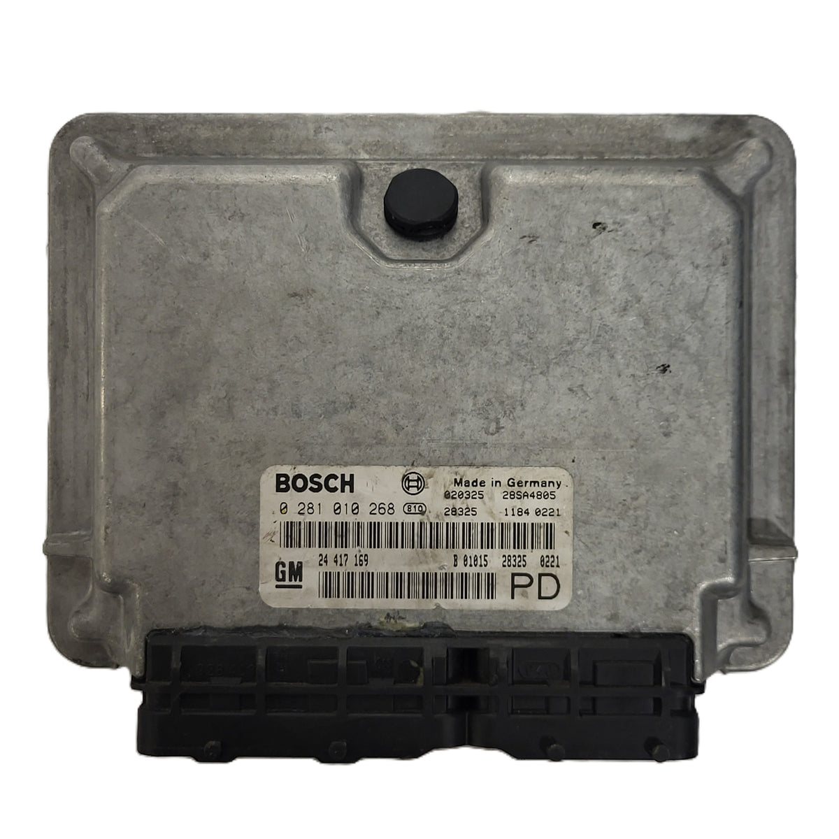 Opel Zafira 2.0 ECU / 0281010268 / 24417169 / BOSCH - C48-11 - 1