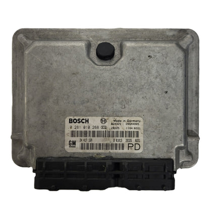 Opel Zafira 2.0 ECU / 0281010268 / 24417169 / BOSCH - C48-11 - 1