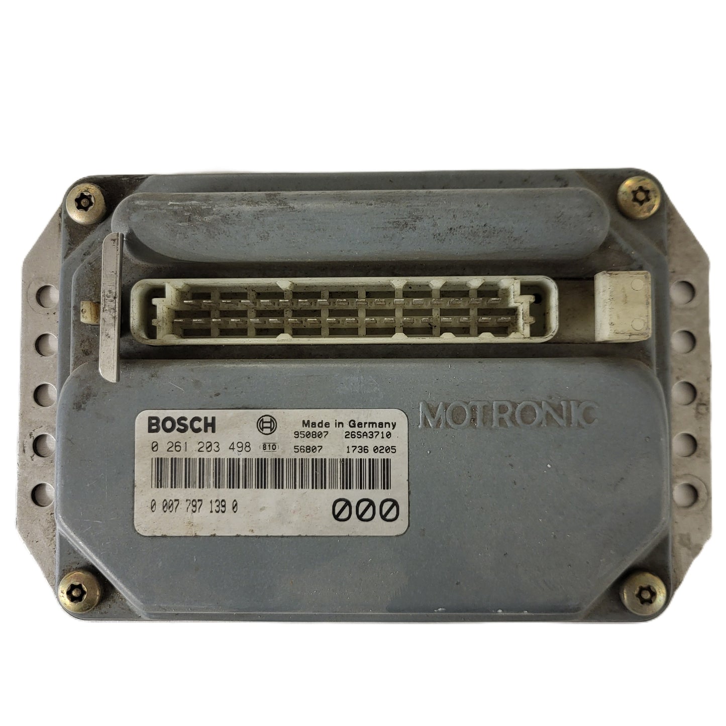 LANCIA Y10 ECU / 0261203498 / 00077971390 / BOSCH