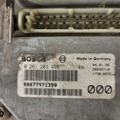 LANCIA Y10 ECU / 0261203498 / 00077971390 / BOSCH
