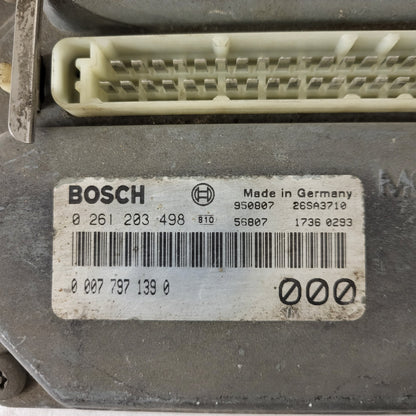 LANCIA Y10 ECU / 0261203498 / 00077971390 / BOSCH