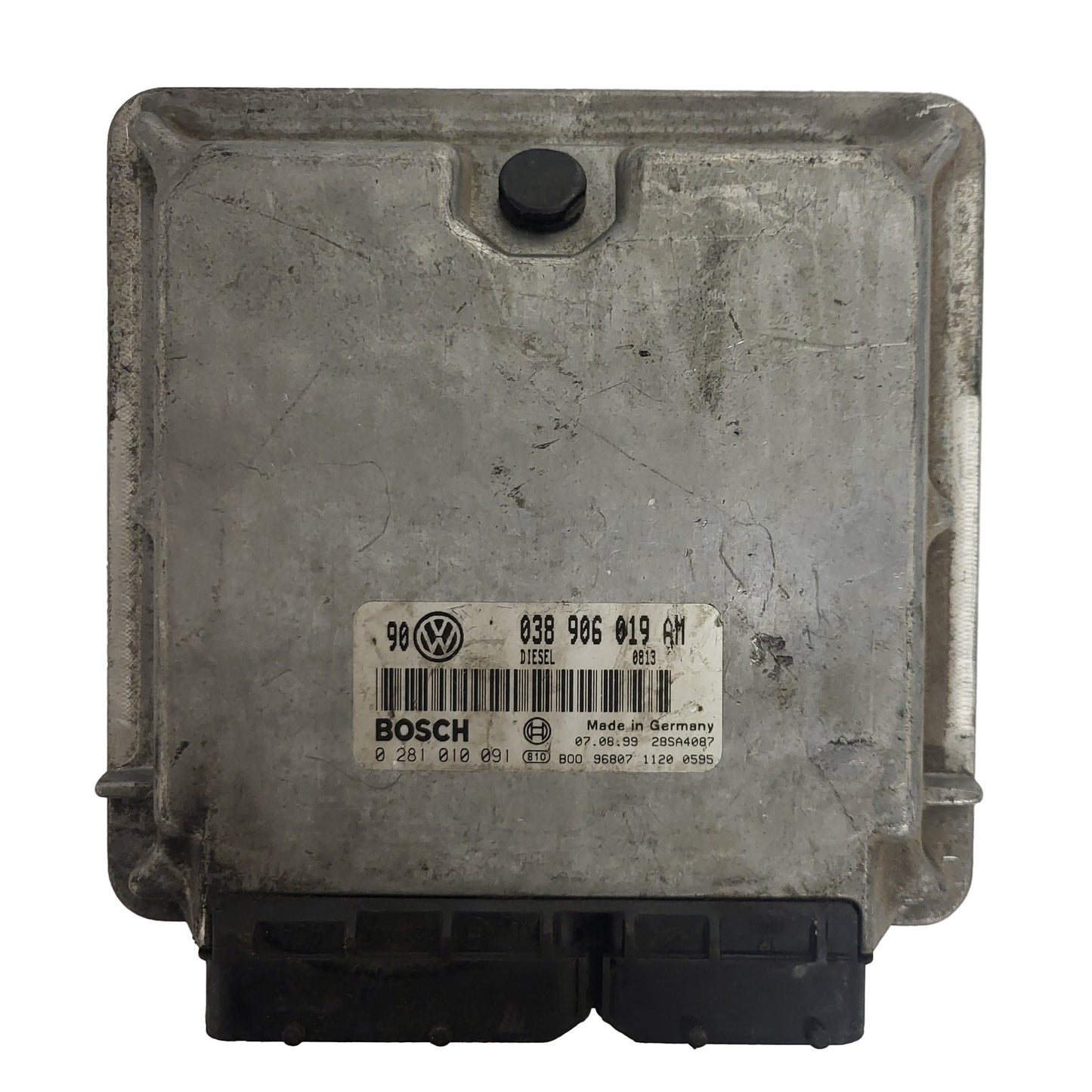 VW GOLF ECU / 038906019AM / 0281010091 / BOSCH