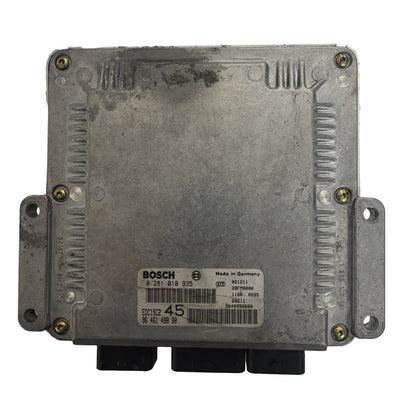 PEUGEOT 307 ECU / 0281010935 / EDC15C2 / 9646149880 / 9640938680 / BOSCH