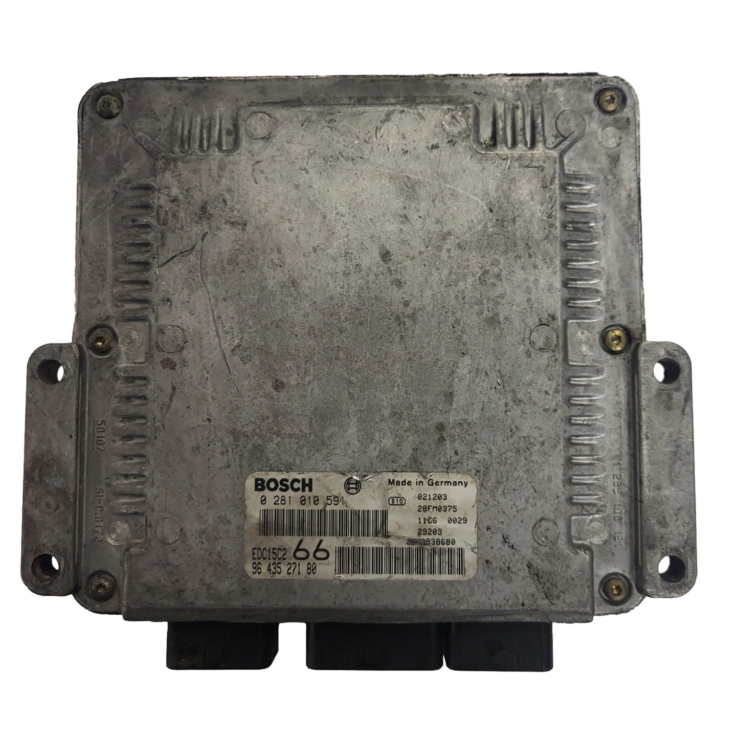 FIAT SCUDO ECU / 0281010591 / EDC15C2 / 9643527180 / BOSCH