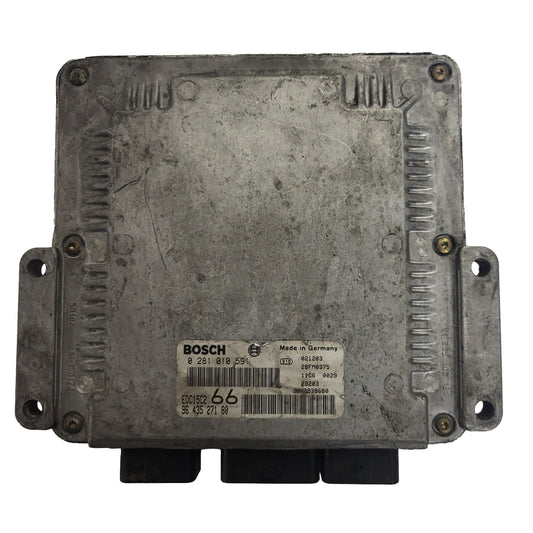 FIAT SCUDO ECU / 0281010591 / EDC15C2 / 9643527180 / BOSCH