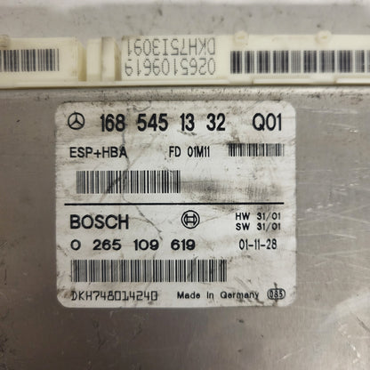 MERCDES BENZ ECU / 1685451332 / 0265109619 / BOSCH / ESP HBA