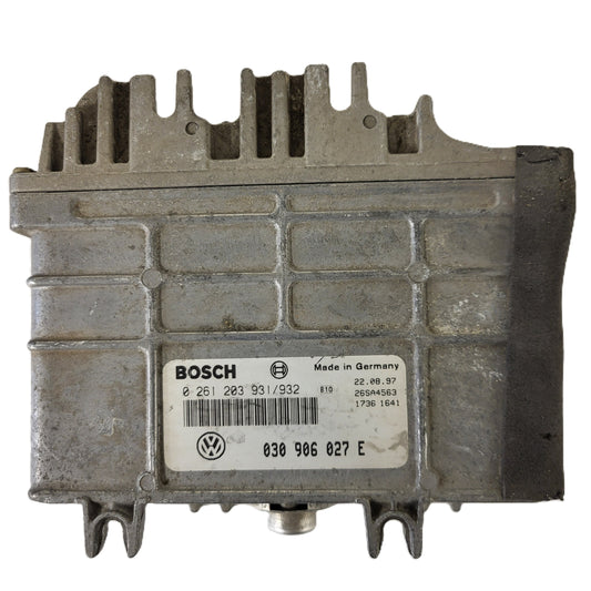 VW LUPO POLO AROSA ECU / 030906027E / 0261203931/932 / BOSCH
