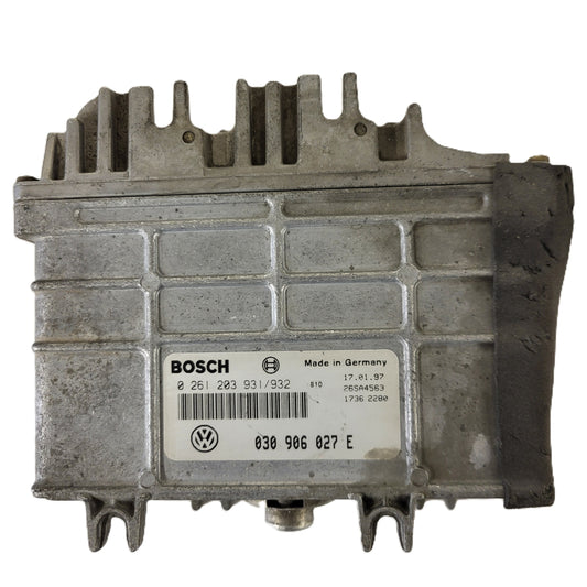 VW LUPO POLO AROSA ECU / 030906027E / 0261203931/932 / BOSCH