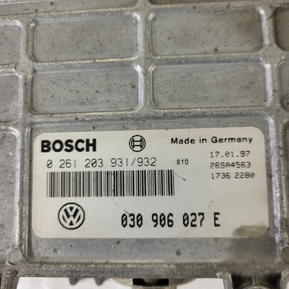 VW LUPO POLO AROSA ECU / 030906027E / 0261203931/932 / BOSCH