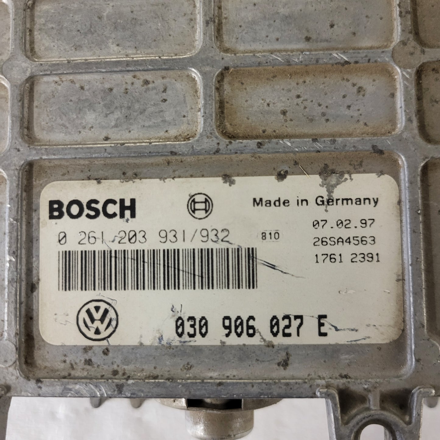 VW LUPO POLO AROSA ECU / 030906027E / 0261203931/932 / BOSCH