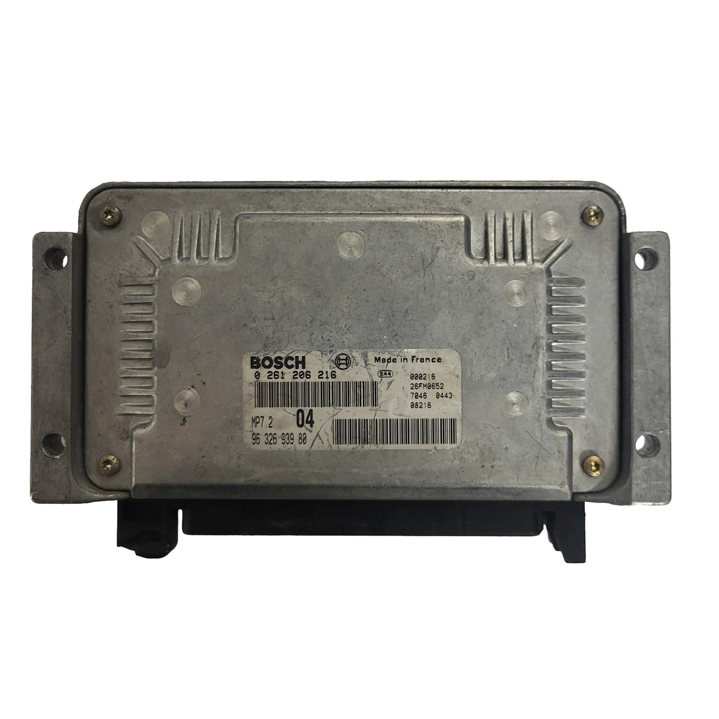 PEUGEOT CITROEN ECU / 0261206216 / 9632693980 / MP7.2 / BOSCH