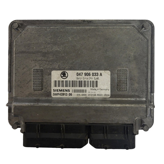 ŠKODA FABIA 1.4 ECU / 047906033A / 5WP43313 06 / SIMOS 3PA / SIEMENS