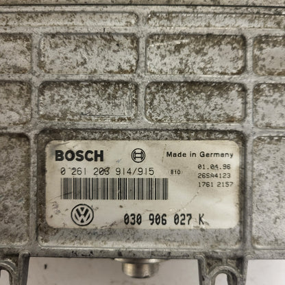 VW POLO 6N ECU / 030906027K / 0261203914/915 / BOSCH