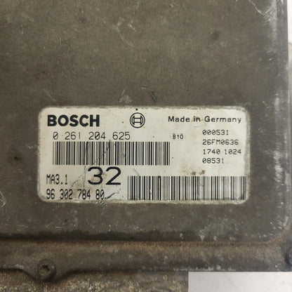 PEUGEOT CITROEN 106 SAXO ECU / 0261204625 / 9630278480 / MA3.1 / BOSCH