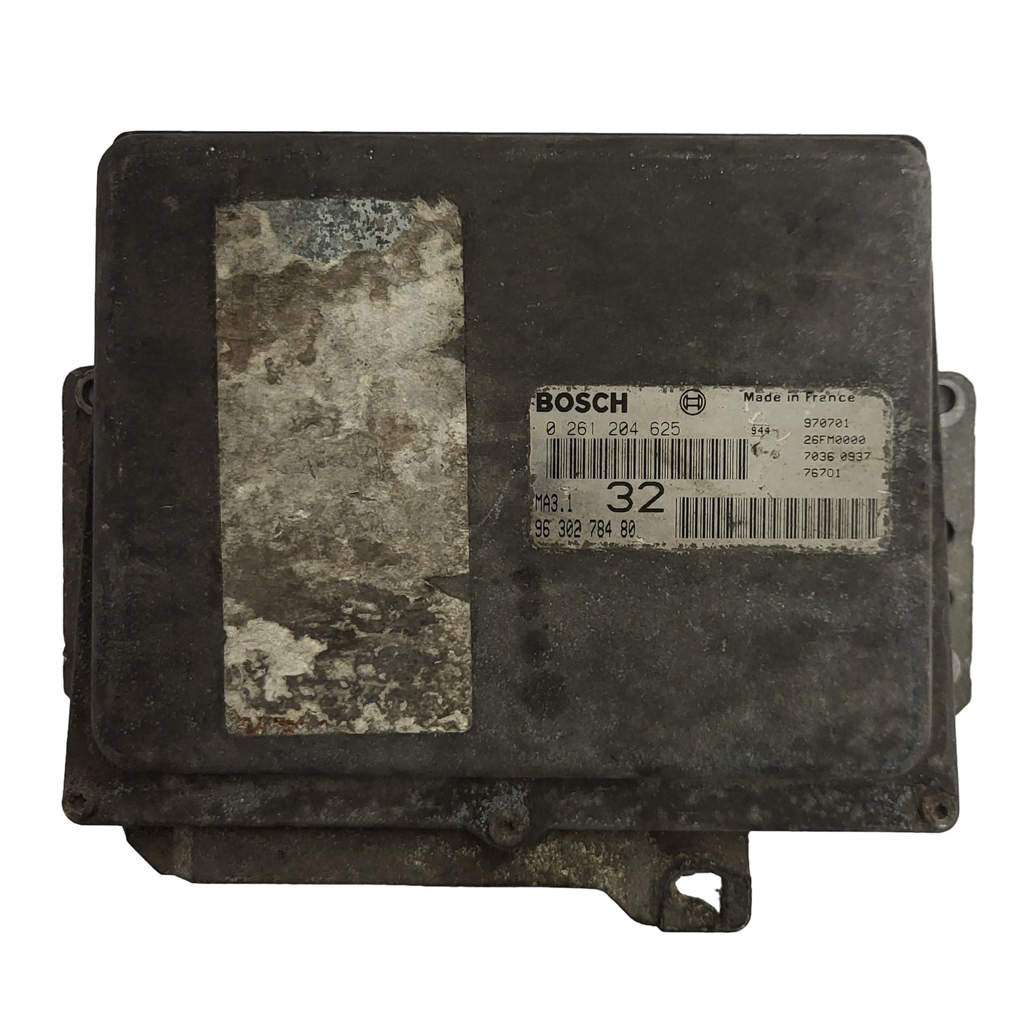 PEUGEOT CITROEN 106 SAXO ECU / 0261204625 / 9630278480 / MA3.1 / BOSCH