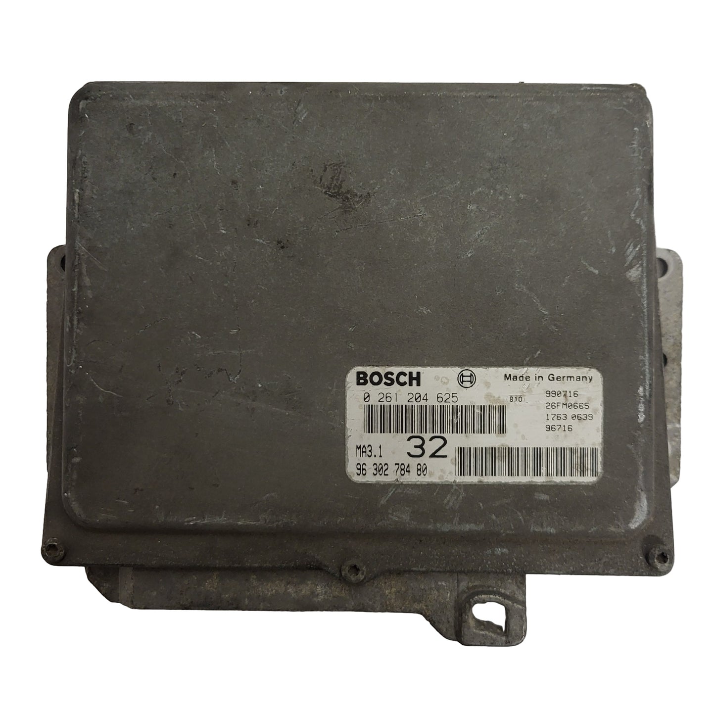 PEUGEOT CITROEN 106 SAXO ECU / 0261204625 / 9630278480 / MA3.1 / BOSCH