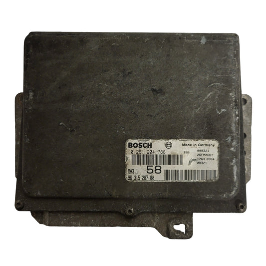 Peugeot Citroen ECU / 0261204788 / 9631528780 / MA3.1 / BOSCH
