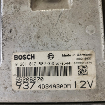 ALFA ROMEO 147 1.9 JTD ECU / 0281012882 / 55206270 / BOSCH