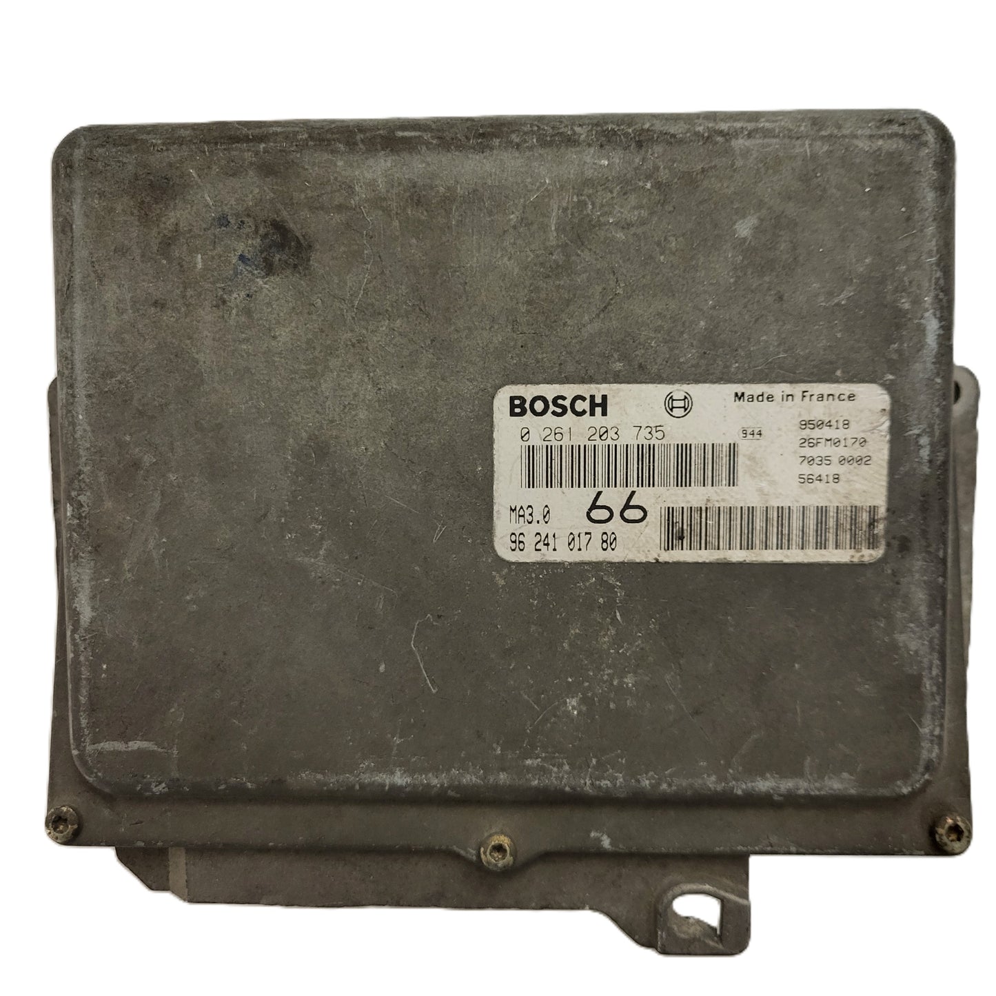 Peugeot 106 ECU / 0261203735 / 9624101780 / MA 3.0 / BOSCH