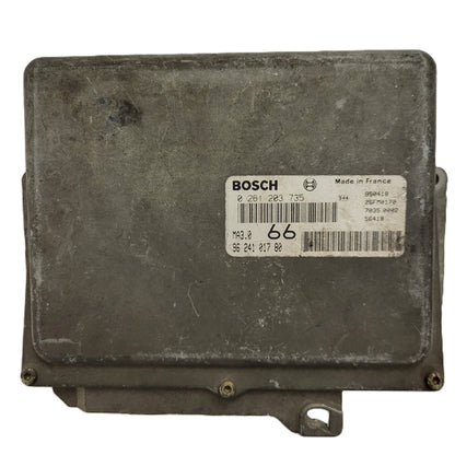 Peugeot 106 ECU / 0261203735 / 9624101780 / MA 3.0 / BOSCH