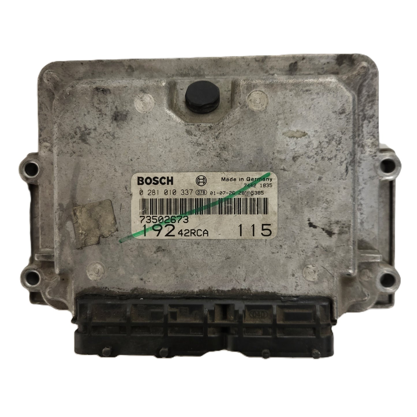 Fiat STILO ECU / 0281010337 / 73502673 / 19242RCA115 / BOSCH