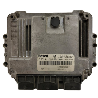 Renault ECU / 0281011549 / 8200310863 / 8200370779 / BOSCH