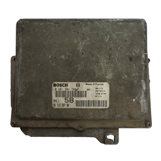 Peugeot Citroen ECU / 0261204788 / 9631528780 / MA3.1 / BOSCH