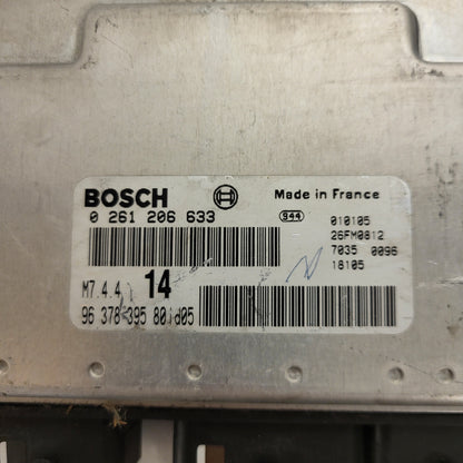 Citroen Xsara Picasso ECU 1.6 / 0261206633 / 9653492280 / M7.4.4 / BOSCH