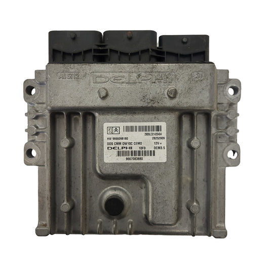 PEUGEOT 3008 5008 ECU / 9667083880 / 9666098180 / DCM3.5 / DDS CMM DW10C 28252909