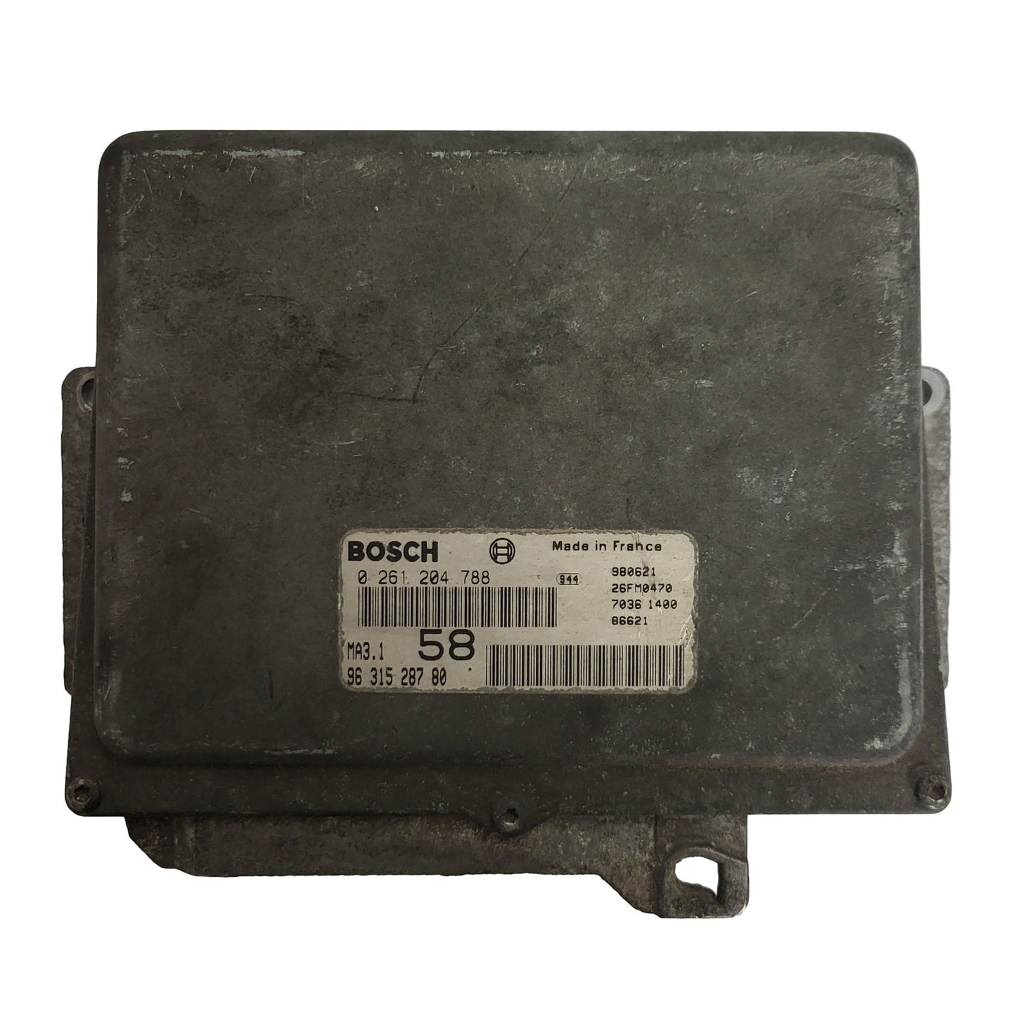 Peugeot Citroen ECU / 0261204788 / 9631528780 / MA3.1 / BOSCH
