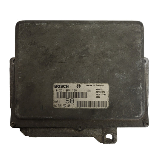 Peugeot Citroen ECU / 0261204788 / 9631528780 / MA3.1 / BOSCH