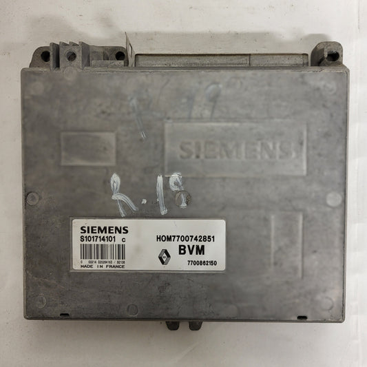 Renault 19 ECU / S101714101C / 7700742851 / 7700862150 / S101714101 / SIEMENS