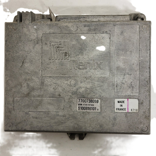 Renault 25 ECU / 7700738059 / 7700737453 / S100816101B / S100816101