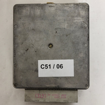 Ford Escort ECU / 92FB-12A650-CD / 2FCD / SMO-270 / EEC-IV