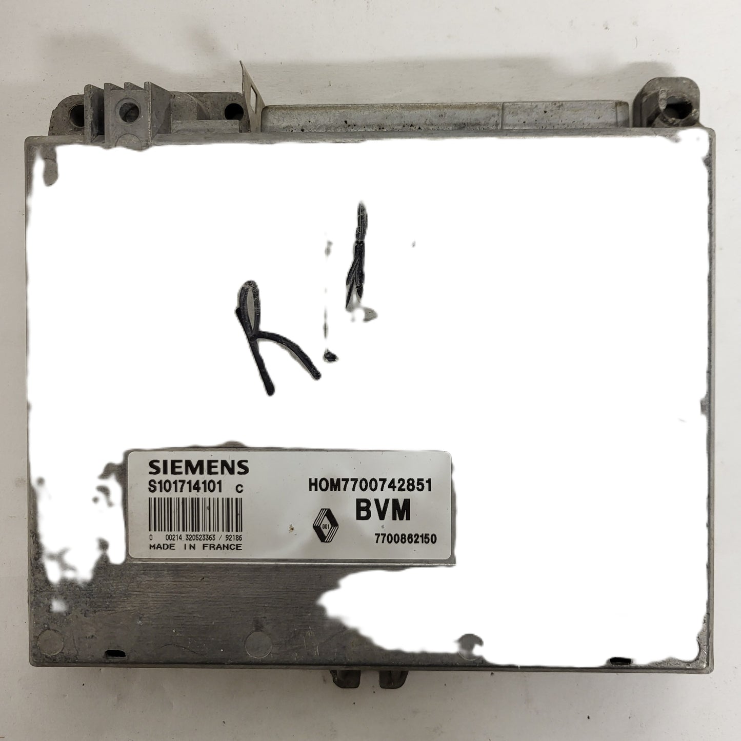 Renault 19 ECU / S101714101C / 7700742851 / 7700862150 / S101714101 / SIEMENS