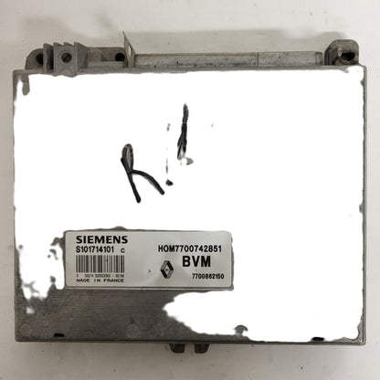 Renault 19 ECU / S101714101C / 7700742851 / 7700862150 / S101714101 / SIEMENS