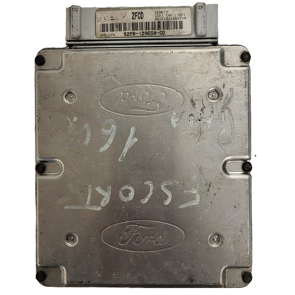 Ford Escort ECU / 92FB-12A650-CD / 2FCD / SMO-270 / EEC-IV