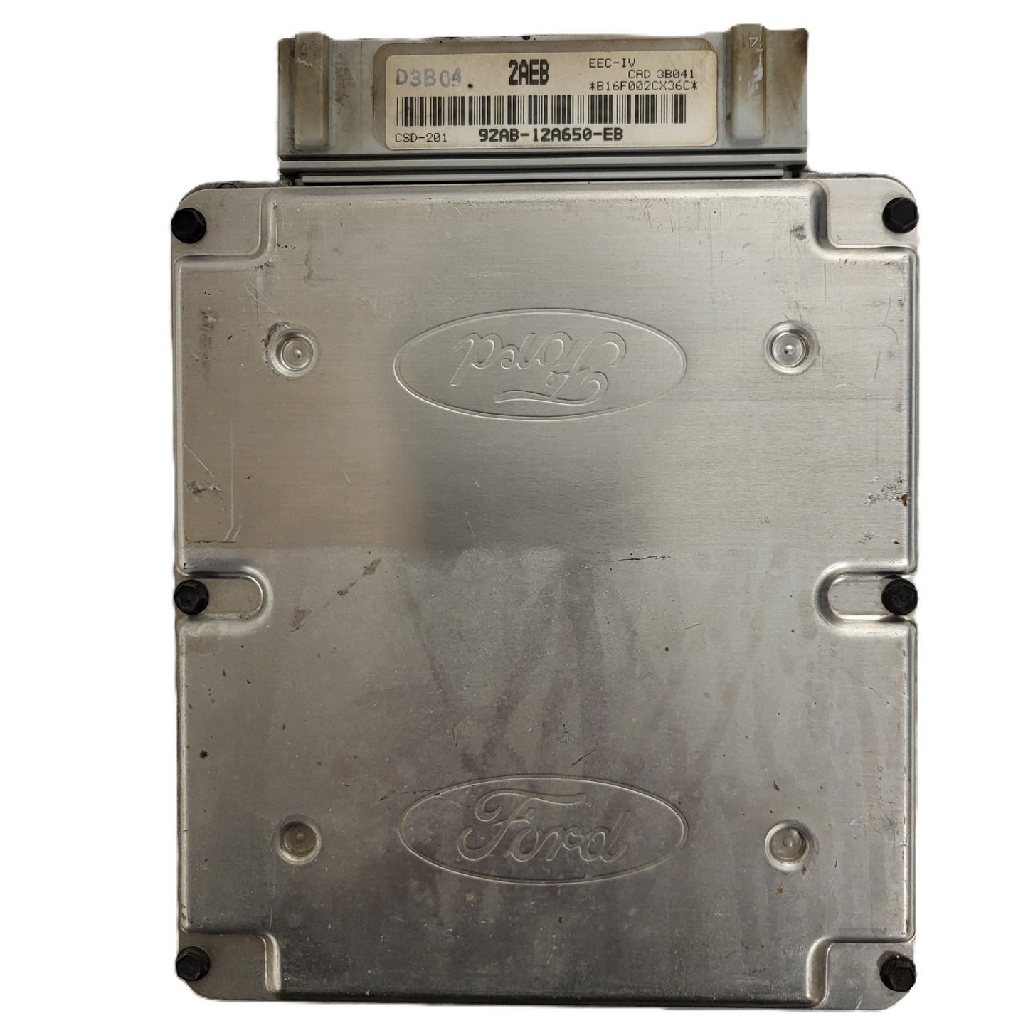 Ford Focus ECU / 92AB-12A650-EB / 2AEB / EEC-IV / CSD-201