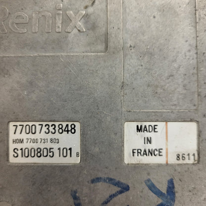 RENAULT 21 ECU / 7700733848 / 7700731803 / S100805101B / S100805101