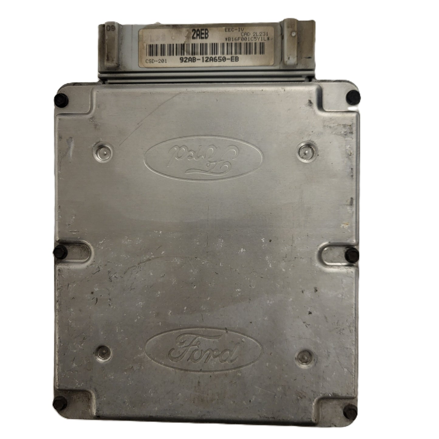 Ford Focus ECU / 92AB-12A650-EB / 2AEB / EEC-IV / CSD-201